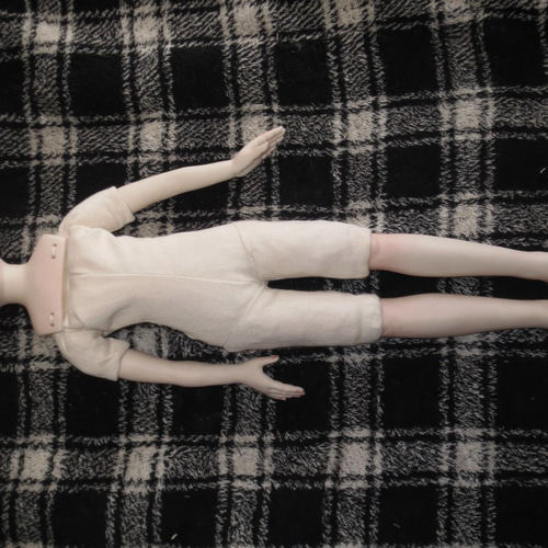 創作ビスクドール人形 ブルーアイとピンクのドレスの女の子