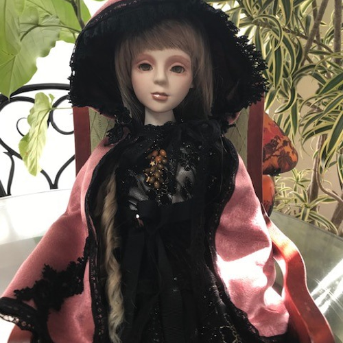 ビスクドール　ハンドメイド　球体関節人形　アンティークドール 1_7d8648dab682f040f3fde4eef65b