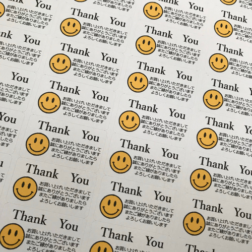 ニコちゃんマークサンキューシール シール Sakura 通販 8917070