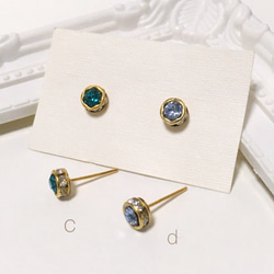 再販5【rie.t】特別価格♡Suwarovski♡一粒ピアス 4枚目の画像