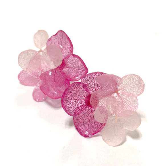 再販10【rie.t】ピンクの紫陽花 4枚目の画像