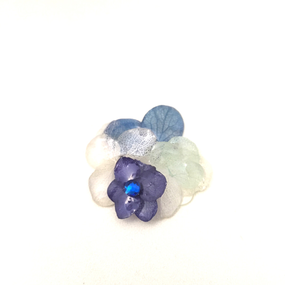 再販2【rie.t】紫陽花イヤーカフセット 5枚目の画像