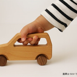 【削除商品】木のくるま 【軽自動車】 　～ 木のおもちゃでお子様に木の温もりを 2枚目の画像