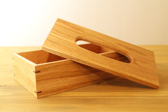 【削除商品】ティッシュケース　－オーク－　送料無料！ 2枚目の画像