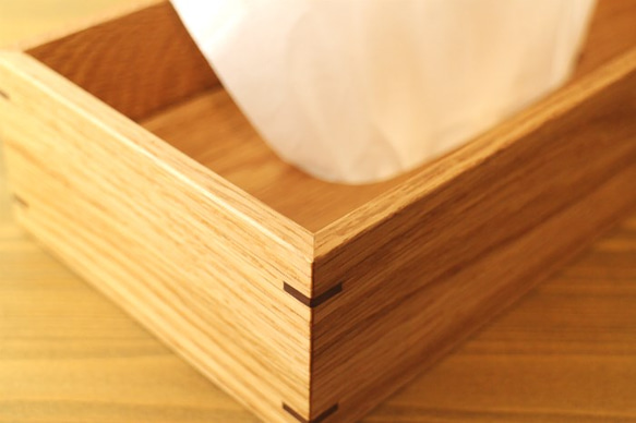 【削除商品】ティッシュケース　－オーク－　送料無料！ 3枚目の画像