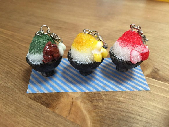 ボールペンカスタムチャームかき氷 ボールペンカスタムチャームかき氷