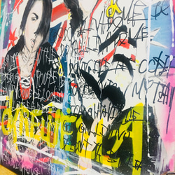 krewella 60/60cm on canvas 4枚目の画像