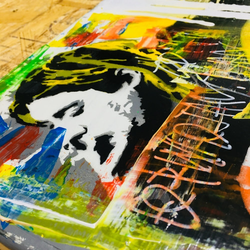 カートコバーン Nirvana キャンバス難あり 絵画 tatsuki 通販