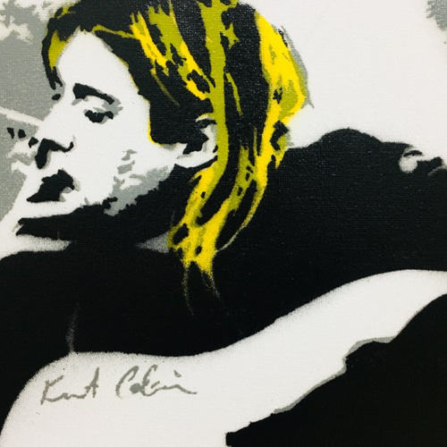 カートコバーン Nirvana 絵画 tatsuki 通販 692674｜Creema