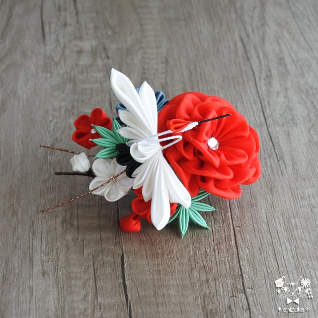 つまみ細工髪飾り 専用 モロッコさま