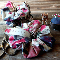 ハンドメイド ☆ シュシュ 103 S-514) ラメ入りシュシュ | ビーズ・パーツなどのハンドメイドパーツ