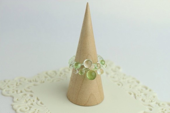 Petiti Petit Spiral Ring (Lime Clear) 第2張的照片