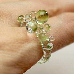 Petiti Petit Spiral Ring (Lime Clear) 第3張的照片