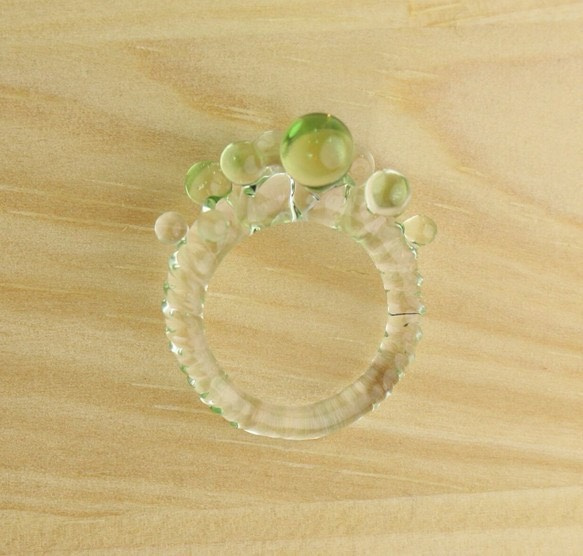 Petiti Petit Spiral Ring (Lime Clear) 第5張的照片