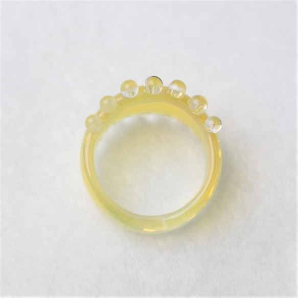 Petiti Petit race Ring (Opal Yellow) 第3張的照片