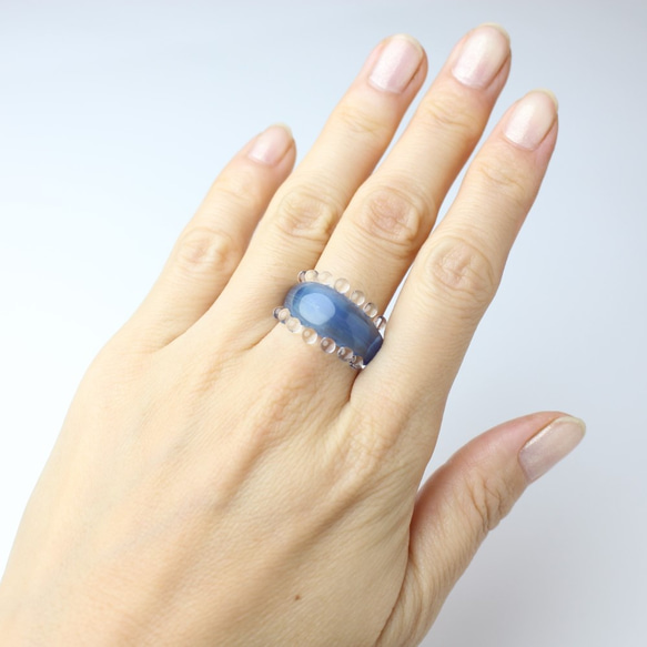 Petiti Petit Race Ring (Royal Blue) 第5張的照片