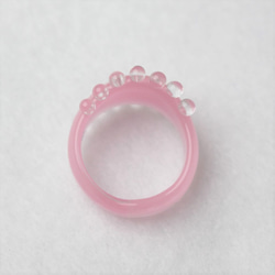 Petiti Petit Race Ring (Milky Pink) 第3張的照片