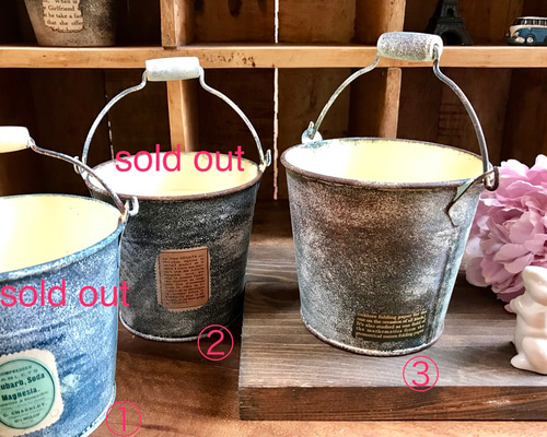 ボコボコバケツリメ缶　大サイズ ボコボコバケツリメ缶 大サイズ