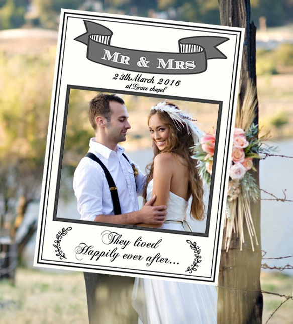 送料無料】オーダーメイド ナチュラルフォトブースフレーム A1/A2