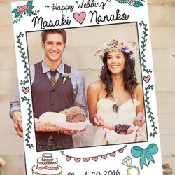 送料無料♥】ナチュラルウェディング フォトブースフレーム