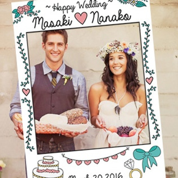 オーダー】ウェディング フォトブース