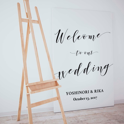 ウエルカムボード　UK-BB1 ウェルカムボード/A1【ピュアフローラル】WB001 ウェルカム