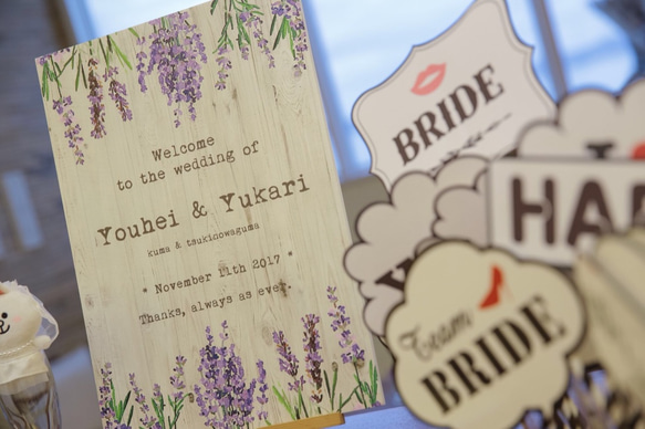 ウェディング ウェルカムボード ○オーダー品のご紹介 №108 ・刺繍ウェルカムボード ・赤＋黄＋