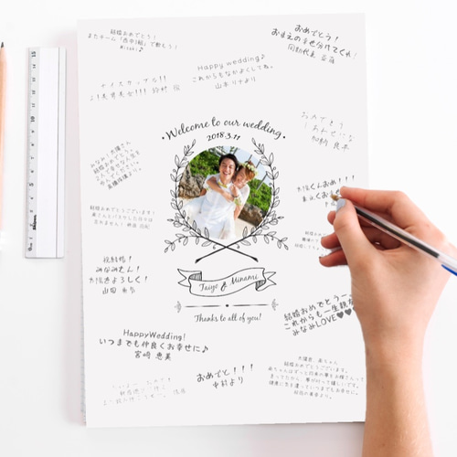 特大サーフボード 文字入れます ウェルカムボード 結婚式