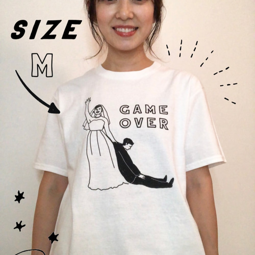 Bride   and  Groom ペア　Tシャツ　ウェディングフォト ペアTシャツ 】 GROOM & BRIDE Tシャツ ｜ 結婚式