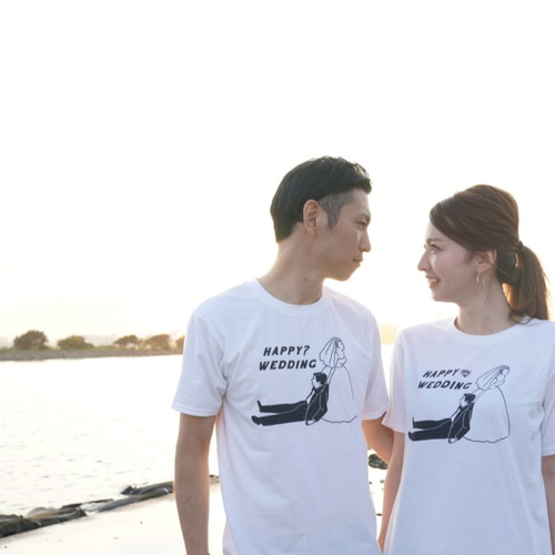 かっきー&りちゃ専用 ウエディングTシャツ 0_caf3235962ff177cec04930e9b31