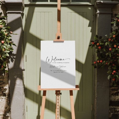 シンプルウェルカムボード │ウェディング 結婚式 ウェルカム