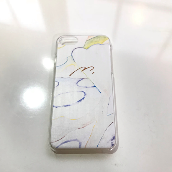 iPhone8/7クリアケース「光のある風景」　森田さやか 3枚目の画像