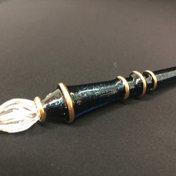snow glass pen【雪のガラスペン】※受注製作 ペン・筆記用具 Naokawa