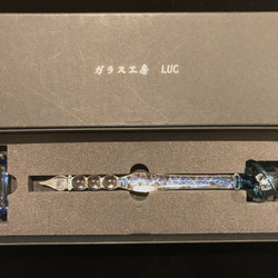 aquaglass pen【水のガラスペン】※受注制作 4枚目の画像