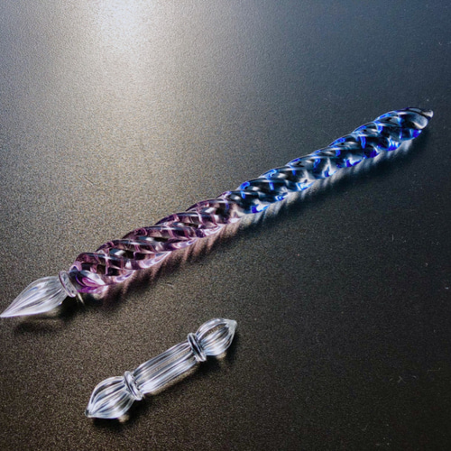 LUC】ガラスペン ピンク