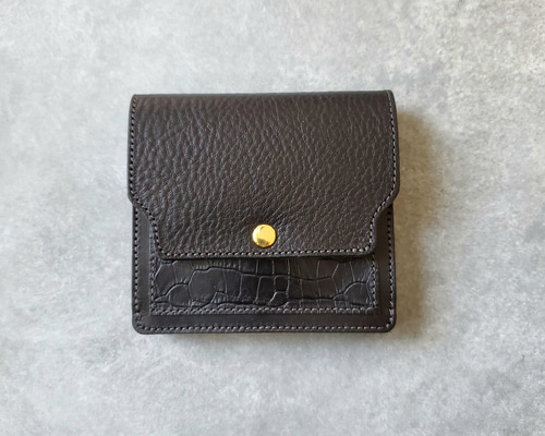 003 コンパクト財布 Amo Leather Craft コンパクト財布 Craft Leather 003 Amo