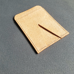 ◼SlimSoft Leather Passcase◼　送料無料　ナチュラル 4枚目の画像