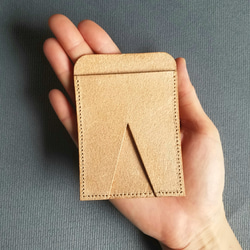 ◼SlimSoft Leather Passcase◼　送料無料　ナチュラル 5枚目の画像