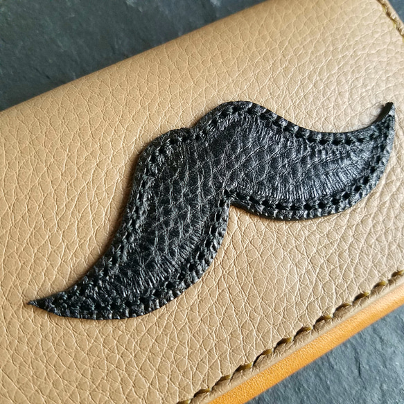 ◼Kurohige  Leather Cardcase◼　送料無料　イタリアンレザー使用 4枚目の画像