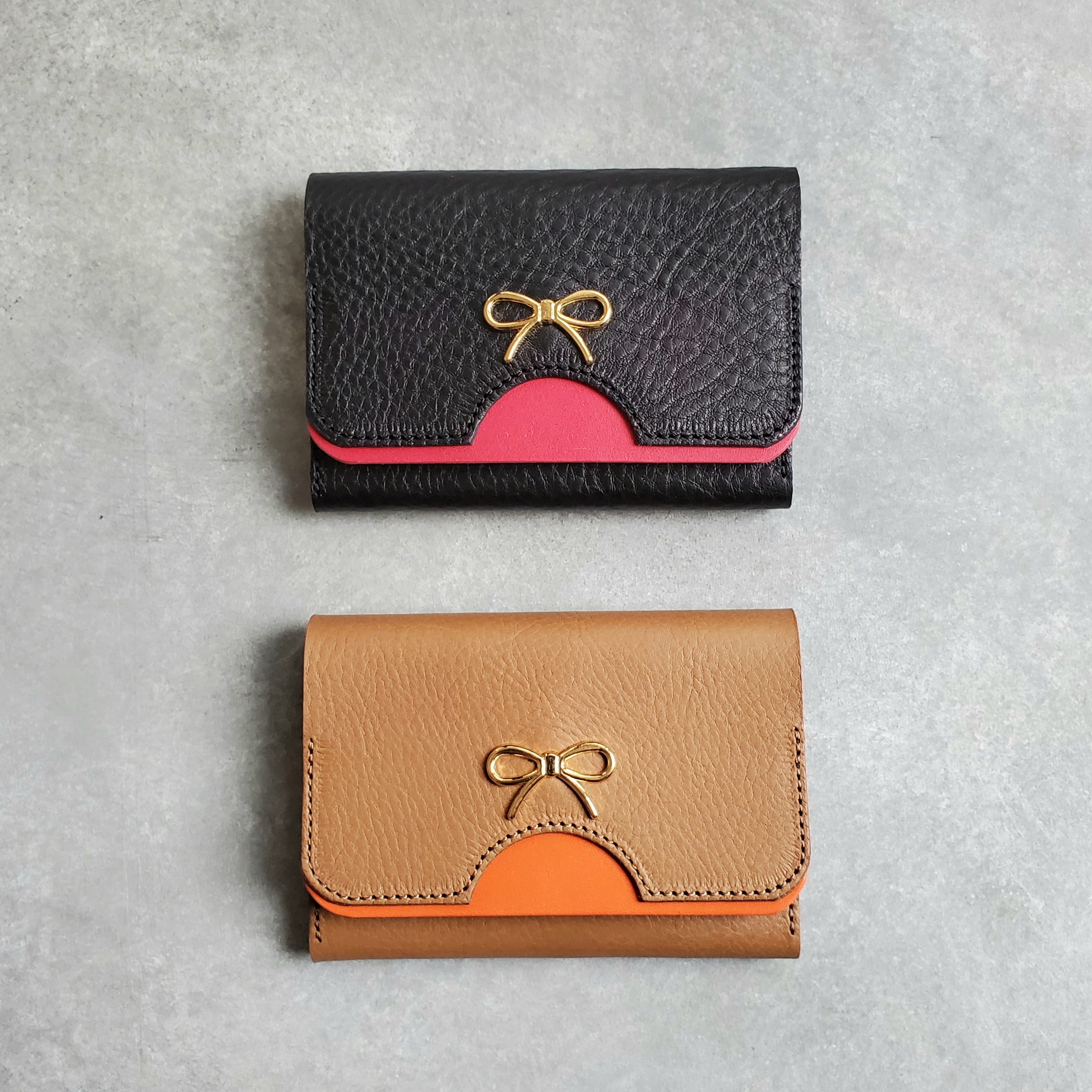 ◆大人可愛く決めるリボンチャーム名刺入れ・カードケース◆　レディース　名刺入れ　名刺ケース　カードケース　カードホルダー