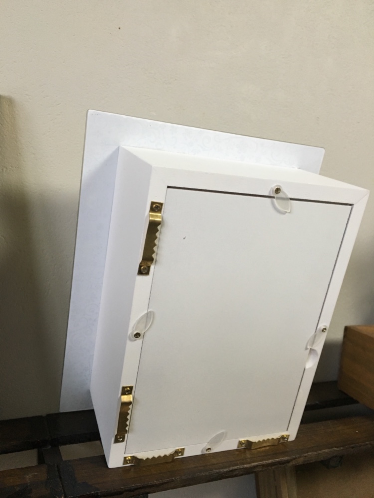 ミラーフレームとバタフライの母の日アレンジ【プリザ】母の日ギフト