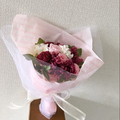 値引きする ミニ・ブーケ【プリザーブドフラワー】ウェディング・子供用花束 フラワー・リース