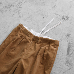 梭織燈芯絨褲子（棕色）size2 [男女皆宜] 第9張的照片