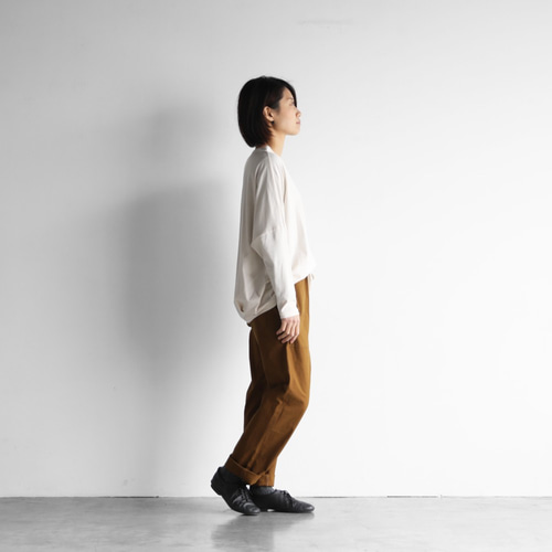 HUIS パラシュートベイカーパンツ パラシュートクロスベイカーパンツsize1（ダークブラウン）【ユニ