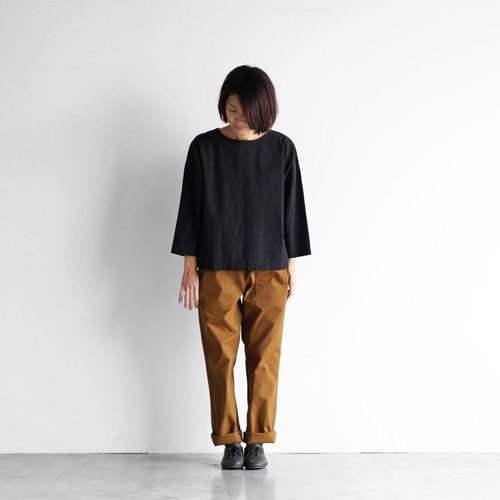 HUIS パラシュートベイカーパンツ パラシュートクロスベイカーパンツsize1（ダークブラウン）【ユニ