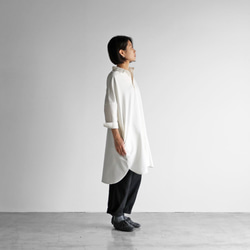 Svin Oxford Long Shirt (Ivory) [男女通用] 004 第1張的照片