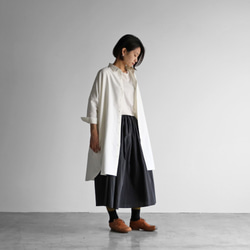 Svin Oxford Long Shirt (Ivory) [男女通用] 004 第3張的照片