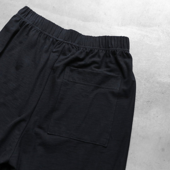 HUIS x yohaku Pettipants和短褲（黑色）[中性] 第8張的照片