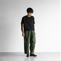 Parachute Cross Wide Pants (Evergreen)【男女通用】504 第1張的照片