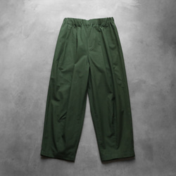 Parachute Cross Wide Pants (Evergreen)【男女通用】504 第2張的照片
